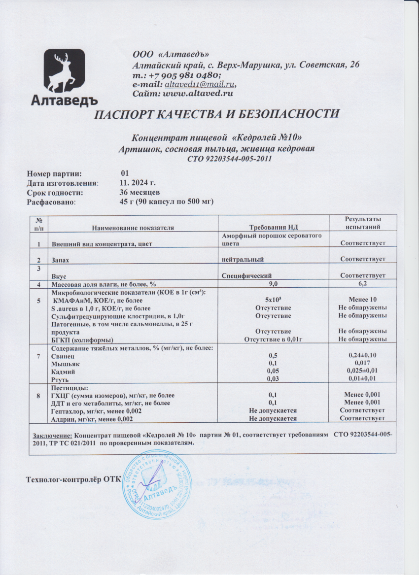 Паспорт №112024